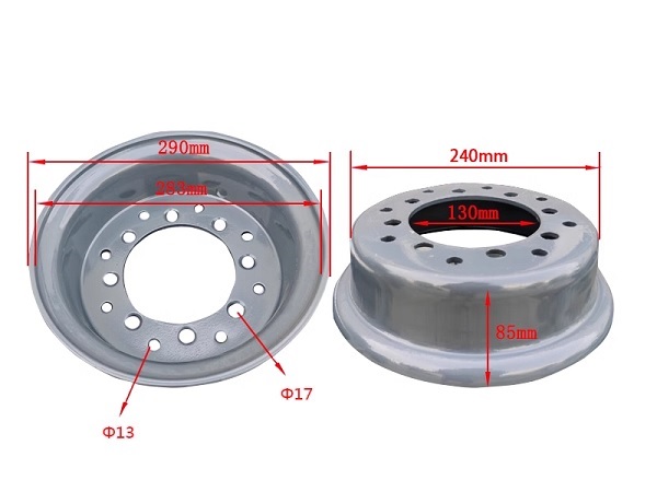 Kích thước lazang xe nâng 6.50-10 3-3.5 tấn