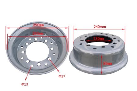 Lazang xe nâng 6.50-10 3-3.5 tấn