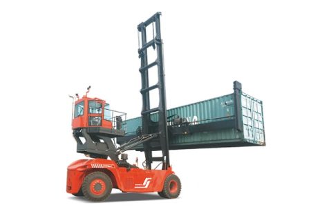 xe nâng container rỗng 8 tấn