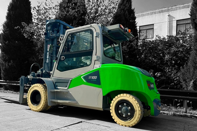 Lithium electric forklift 10 tons CPD100-GB2DLI