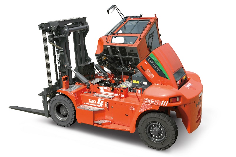 Lithium electric forklift 12 tons model CPD120-GA7ZLi-09