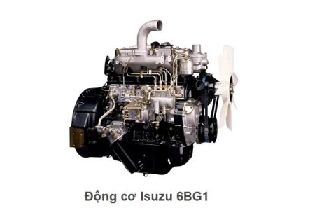 Động cơ xe nâng Nhật Bản Isuzu 6BG1