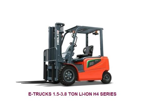 Lithium electric forklift 1.5-3.8 tons H4 series