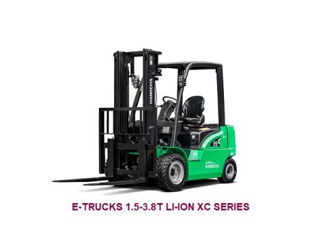 Lithium electric forklift 1.5-3.8 tons XC series