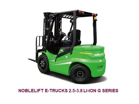 Lithium electric forklift 2.5-3.8 tons G series