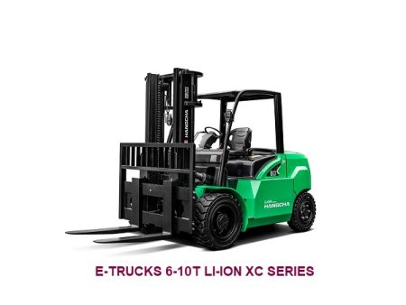 Lithium electric forklift 6-8-10 tons XC series