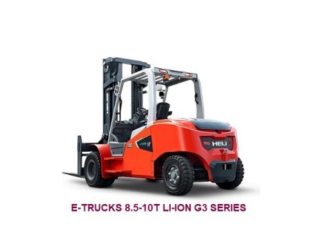 Lithium electric forklift 8.5-10 tons G3 series