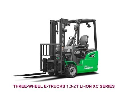 Lithium three-wheel electric forklift 1.3-2 tons XC series