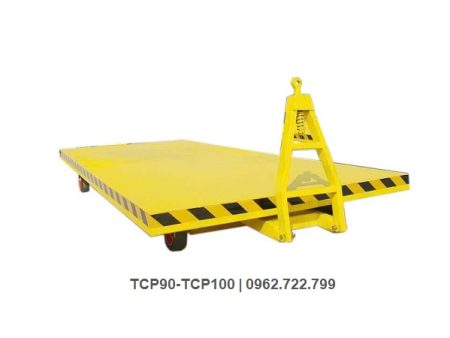 Flatbed trailer 9-10 ton TCP90, TCP100