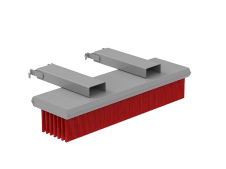 Bàn chải quét rác lắp cho xe nâng