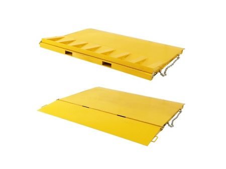 Sàn dốc dẫn container hai phần áp dụng cho xe nâng
