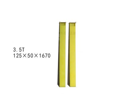 Bọc càng nâng PU 3,5 tấn dài 1,670 mm