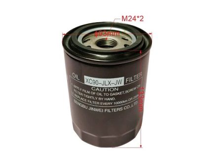 Kích thước lọc diesel Heli Quanchai JX0810D1