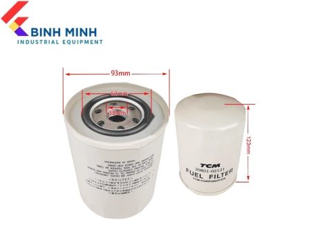 Lọc dầu diesel 6BG1Y20801-01441G K2/ G/G3 series 5-10 tấn chính hãng HELI