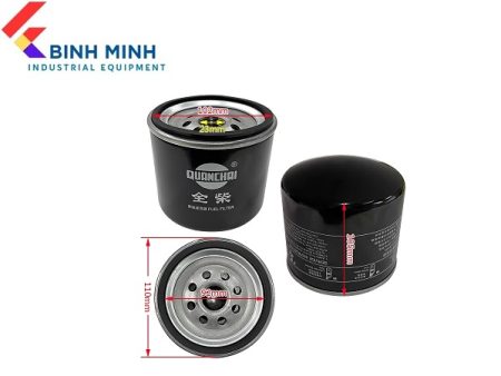 Lọc dầu diesel QC4C6-2409532810120X-BW động cơ Quanchai 4C6 K2/G3 series 4-5 tấn chính hãng