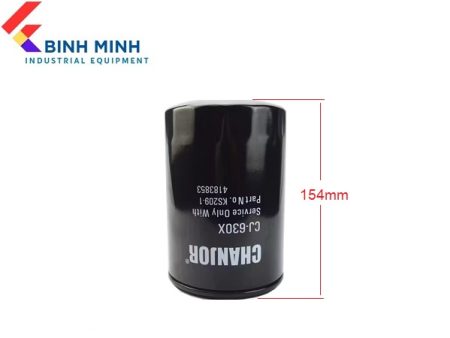 Lọc dầu động cơ S6S-32B40-00100 xe nâng 4-5 tấn Heli, Hangcha, EP, Liugong chính hãng