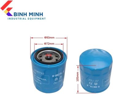 Lọc hộp số Heli 12163-82301 K2/ H3000/ H3 series 2-3.5 tấn chính hãng