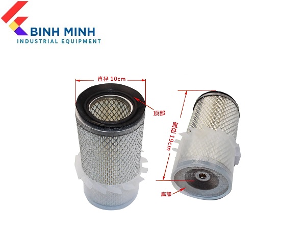 Lõi lọc gió HELI 20801-03271 A/A2/K/K2/H2000 series 2-3.5 tấn Lõi lọc gió HELI 20801-03271 A/A2/K/K2/H2000 series 2-3.5 tấn