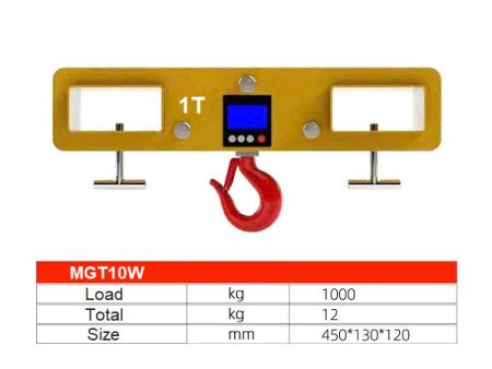 Móc cẩu gắn cân điện tử 1 tấn