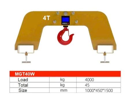Móc cẩu gắn cân điện tử 4 tấn