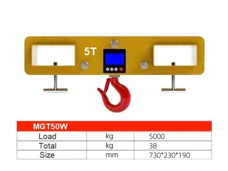 Móc cẩu gắn cân điện tử 5 tấn