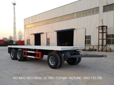 Rơ móc kéo hàng 30 tấn, TCP300, cung cấp rơ móc kéo hàng siêu trường