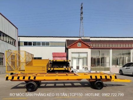 Rơ móc sàn phẳng kéo 15 tấn TCP150, cung cấp rơ móc sàn phẳng chuyên dụng